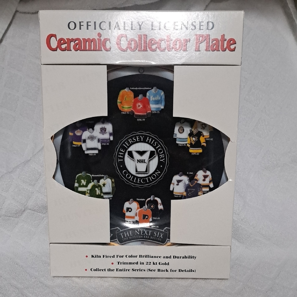 NHL Ceramic Collector Plate
